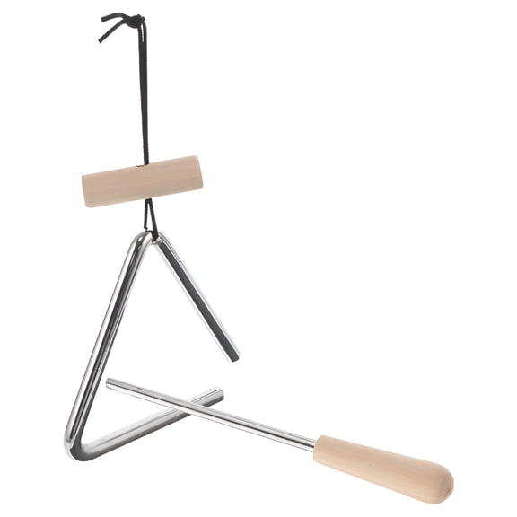 SEPTRIO 2026 New Triangle Percussion Instrument Triangle Iron Triangles Rhythm Toy Musical Triangle Music Instrument Child for Music Practice,Classroom,Band,Performance,Play