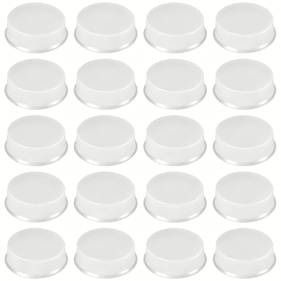 SEPTRIO 20Pcs Silicone Flute Plugs for Open Hole Flute  7Mm Soft Flute Key Plugs, White Instrument Accessories for Beginners & Professionals, Easy to Install/Remove, Repair Kit
