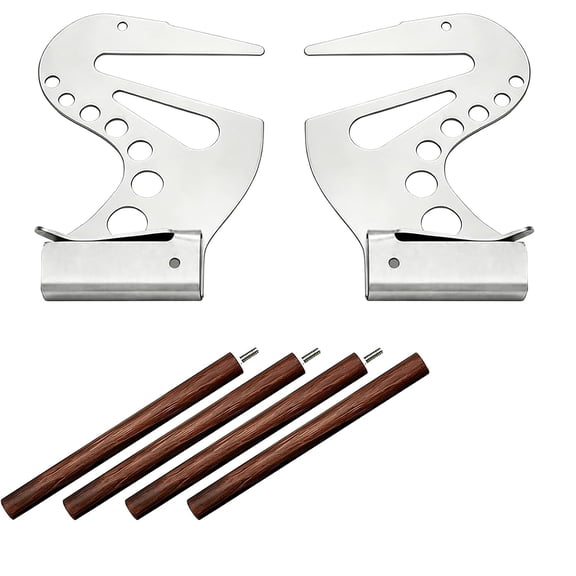 SEPTRIO Artist Hand Support Bridge - Adjustable Steady Hands Stabilizer,Drawing Arm Rest with Four Modular Support Poles, Suitable for Canvases Under 2.3 FT for Painting Drawing Detail Work (1 PC)