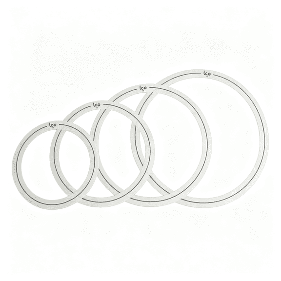 SEPTRIO Drum Muffler Dampening Rings 10 12 13 14 16 Inch Snare Tom Pet Tone Control Overtone Reducer Drum Set Percussion Practice White B Pet Tone Control Overtone Reducer Drum Rings