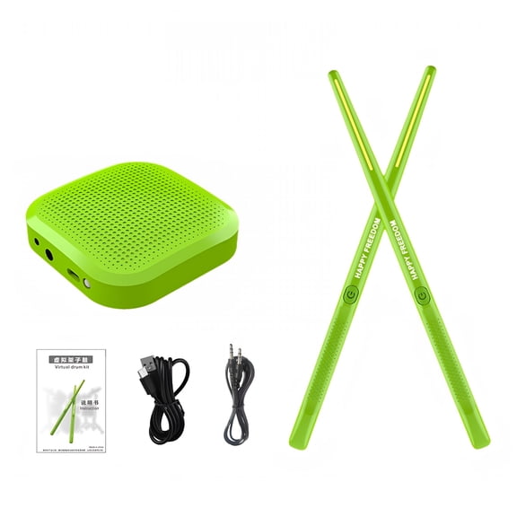 SEPTRIO Electronic Drum Set,Portable Smart Air Drum Set 3D Motion Sensing,Virtual Pocket Drum with 2 Drumsticks for Beginners Adults Kids,Play Drum Anywhere Anytime Electronic Drum Kit