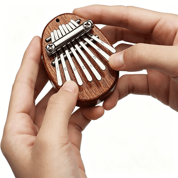 SEPTRIO Kalimba 8 Key Exquisite Finger Thumb Piano Marimba Musical Good Accessory Christmas Gift