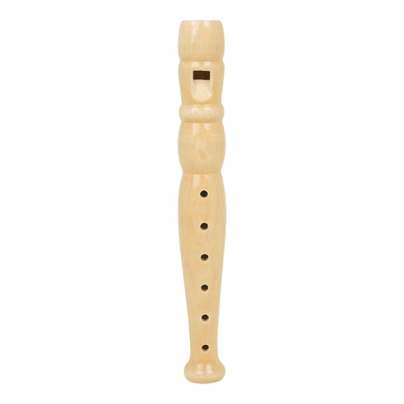 SEPTRIO Long Flute 6 Keys Handcrafted Woodwind Instrument Clarinet for Playing Beginners Clarinet