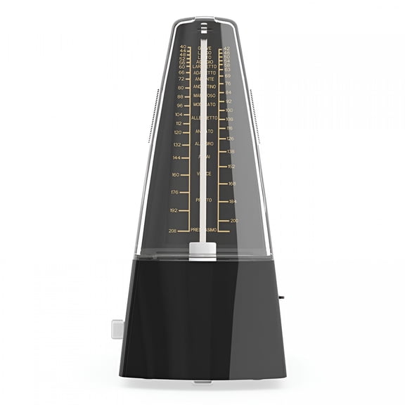 SEPTRIO 2026 New Mechanical Metronome for Guitar,Violin,Piano-Musical Instrument Practice Tool-Black