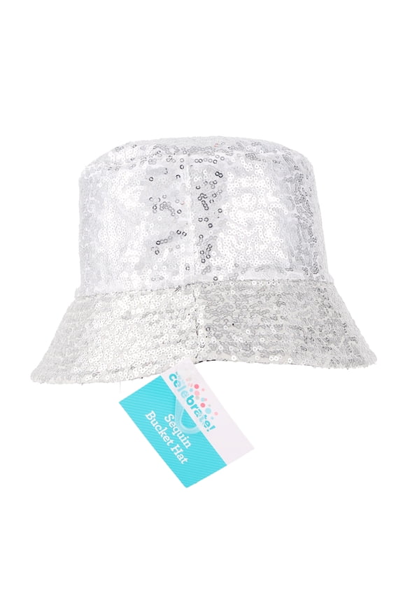 Sequin Bucket Hat, Sparkling Party Accessory for Parties and Events, by Way To Celebrate