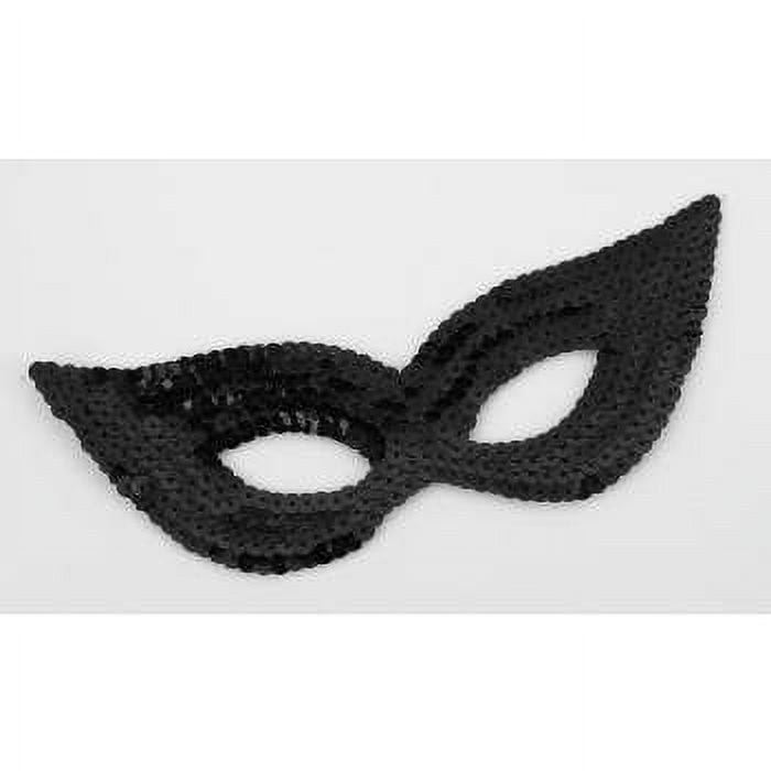 Sequin Eyemask Black Sequin Eyemask Black
