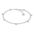 thumbnail image 1 of SERASAR 18k Gold plated 925 Sterling Silver Anklet "Coin" with Gift Box, 1 of 7