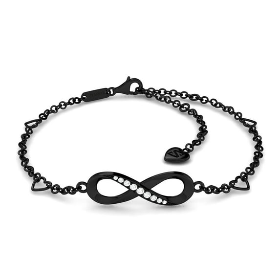 SERASAR Anklet Ladies 925 Sterling Silver 18-carat Gold Jewellery Women's Jewellery Women's Necklace Girls' Jewellery Anklet Gift Idea Gifts for Girls Wedding Day Silver Wedding Anniversary