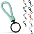 thumbnail image 1 of SERASAR Leather Key Rings [Strong] Turquoise Keychains for Women Gift Ideas, 1 of 9