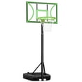 thumbnail image 1 of SERAY Adjustable Basketball Hoop for Kids, Teens & Adults, 3-9 feet Height, Portable Basketball Goal with 32 inch Backboard & 2 Wheels for Indoor & Outdoor Use, 1 of 7