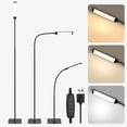 thumbnail image 1 of SERBASIC LED Floor Lamp, Stepless Dimmable Standing Lamp for living room, Height Adjustable Bright Floor Lamp for Bedroom Office, 3000K-6500K, 1 of 10