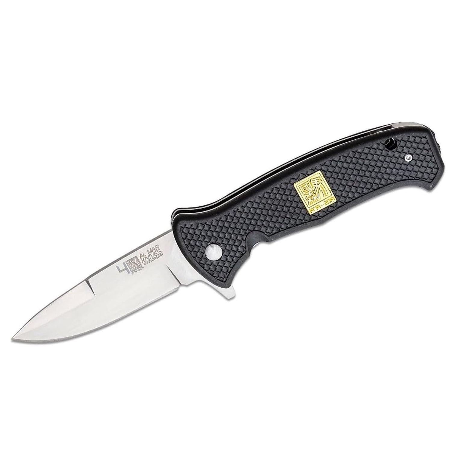 SERE Linerlock Folding Knife - 40th Anniversary Edition | D2 Steel Blade, FRN Handle, Deep Carry Clip | Outdoor, EDC, Tactical