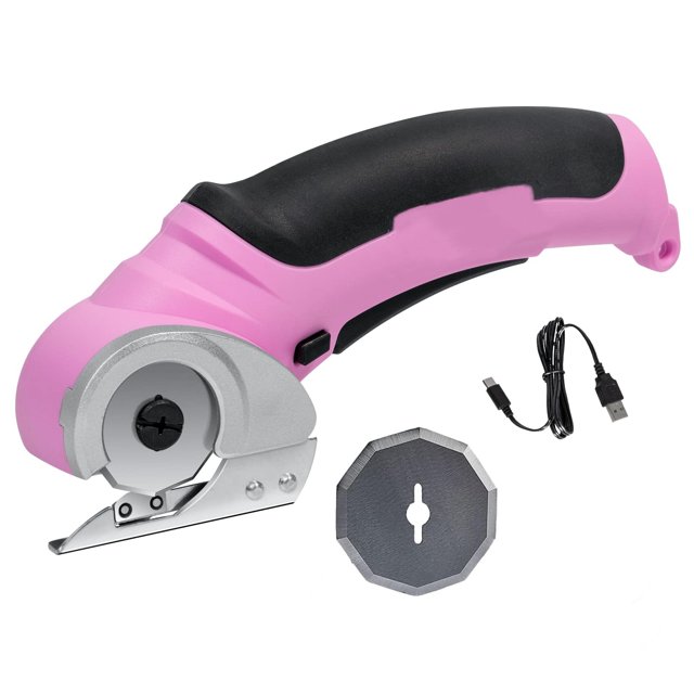 SEREE Cordless Electric Scissors, USB Rechargeable Electric Cutter