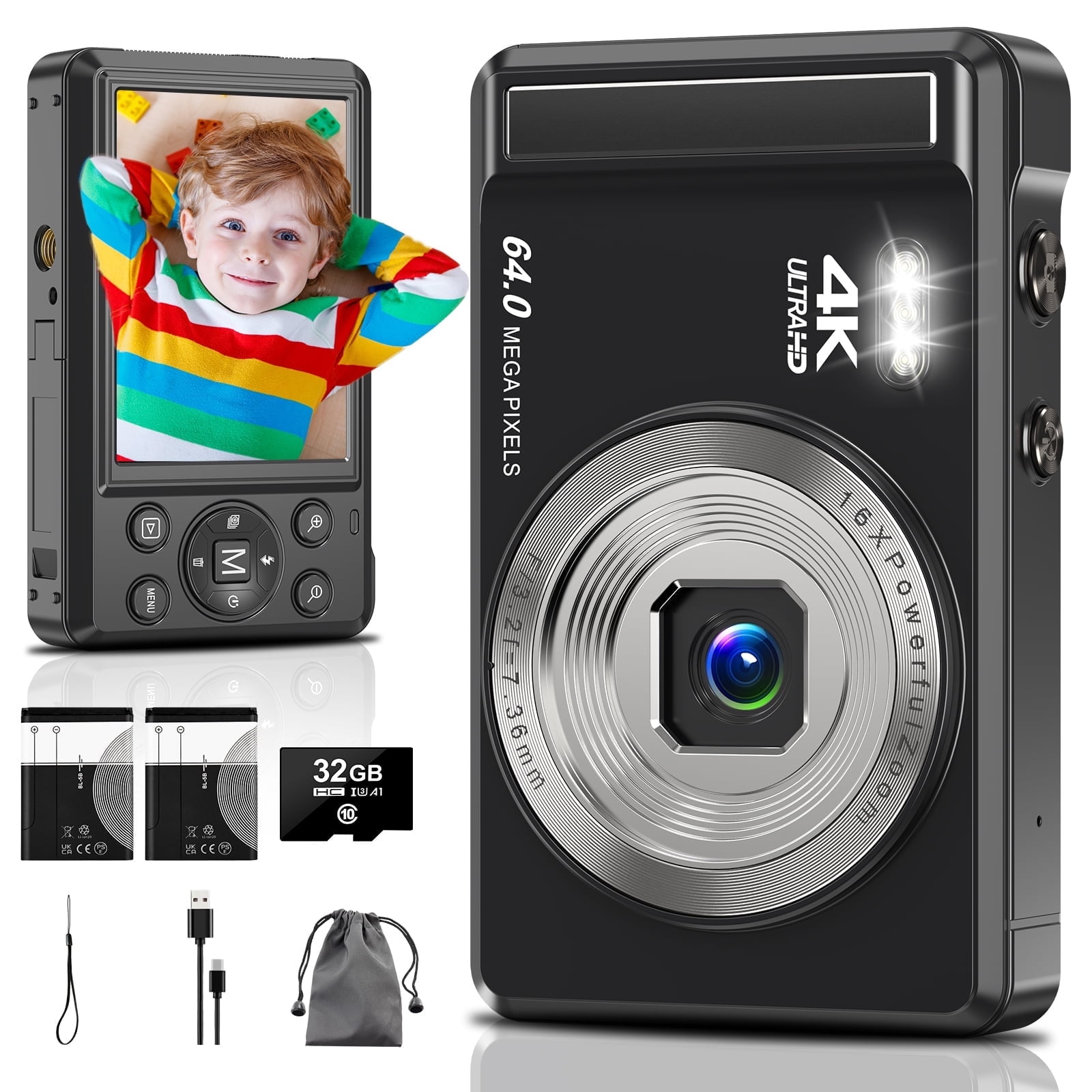 Nikon Coolpix L19 - Digital camera - compact - 8.0 MP - 3.6x