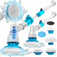 SEREE Electric Spin Scrubber Cordless Bathroom Cleaning Brush with