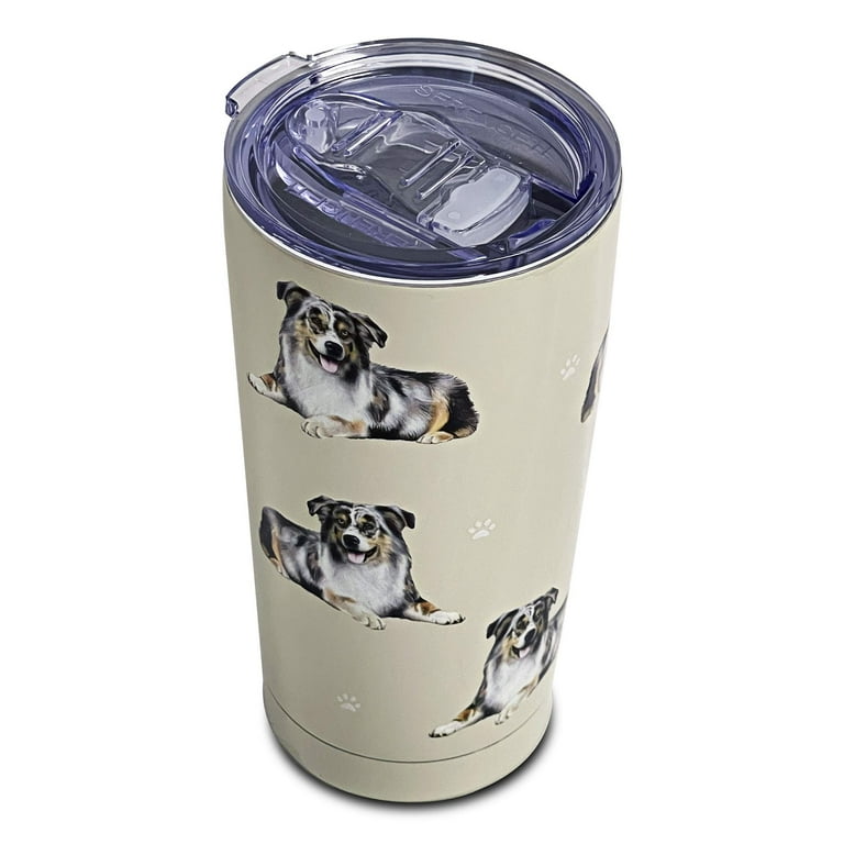Australian Shepherd Tumbler - Chocolate Australian Shepherd Tumbler - Chocolate