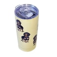 thumbnail image 1 of E & S Imports Dachshund Black Serengeti Tumbler - One Tumbler 7 Inch, 18/8 Stainless Steel - Hot Or Cold Drinks 11514, 1 of 6