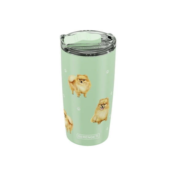 SERENGETI 20 Oz Stainless Steel Pomeranian Tumblers Vacuum Insulated Travel Mug
