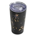 thumbnail image 1 of SERENGETI 20 Oz Stainless Steel Rottweiler Tumblers Vacuum Insulated Travel Mug, 1 of 5