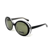 SERENGETI Bacall SS541001 Women s Polarized Sunglasses Crystal Black Drivers Gradient Photochromic Mineral Glass 55mm