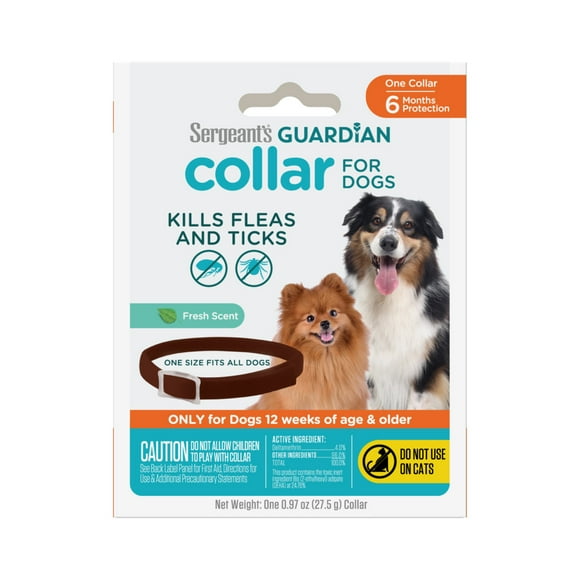 Sergeant's Guardian Flea & Tick Collar for Dogs