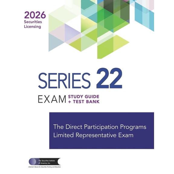SERIES 22 EXAM STUDY GUIDE + Test Bank, (Paperback)