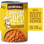 SERIOUS Bean Co Carolina Gold BBQ Beans, 15.75 Oz Can