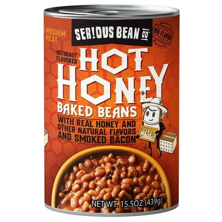 Serious Bean Co Hot Honey Baked Beans, 15.5 Oz