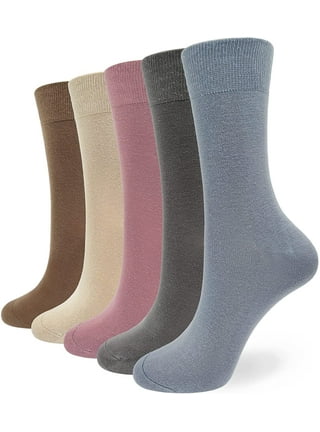 Women’s Smooth Cotton Mid-Calf Socks