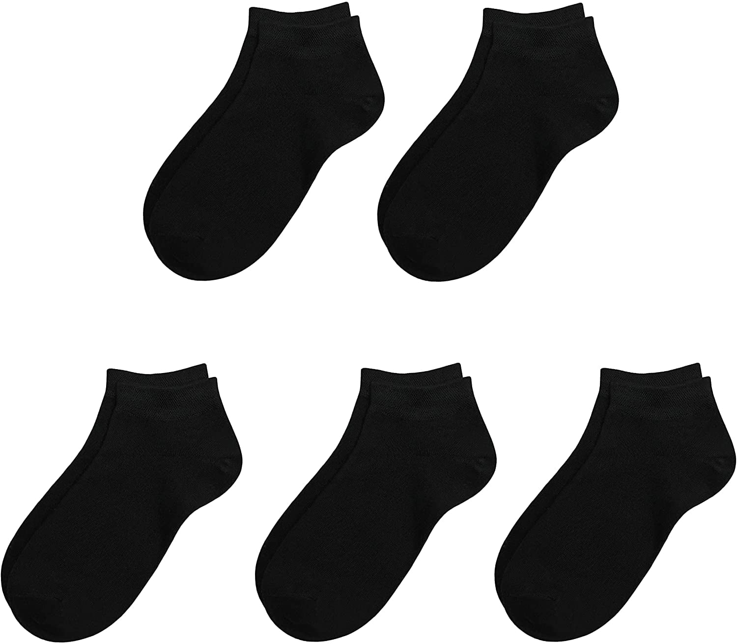 SERISIMPLE Boys and Girls Socks Bamboo Ankle Soft Stretch Cuffs
