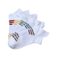 thumbnail image 1 of SERISIMPLE Women Thin Mesh Bamboo Ankle Breathable Sock Summer Low-Cut Socks 5 Pairs (Assorted3, Large), 1 of 6