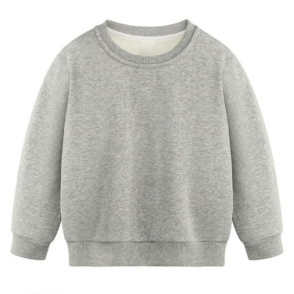 SERTG Big Kids Lined Sweater Long Sleeve Mock Neck Fall Winter Solid Color Knit Layer Top for Boys and Girls 3-14 Years(Gray,9-10 Years)