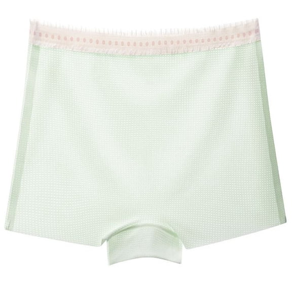 SERTG Girls Solid Color Briefs Kids Bike Shorts Summer Wear Everyday Comfort Breathable Underwear