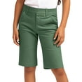 thumbnail image 1 of SERTG Girls Straight Leg Hiking Shorts With Pockets Lightweight Breathable Belt Loop Waist Casual Summer Everyday School Uniform Kids Bermuda Shorts, 1 of 3