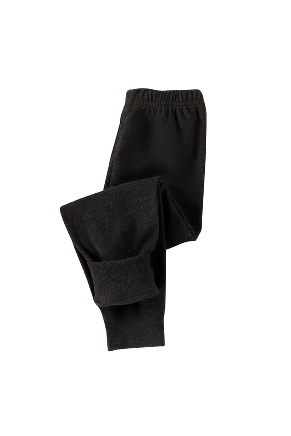 Girls' Winter Solid Color Pants Soft Lattice Pattern Thick Pants with Elastic Waist and Leg Beating Pants for Children 1-11 Years(Dark Gray,7-8 Years)