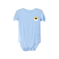 thumbnail image 1 of SERTG Infant Sleeveless Bodysuit Solid Color Round Neck Spring Summer Snap Romper for Kids 0-24 Months(Light Blue,6 Months), 1 of 5
