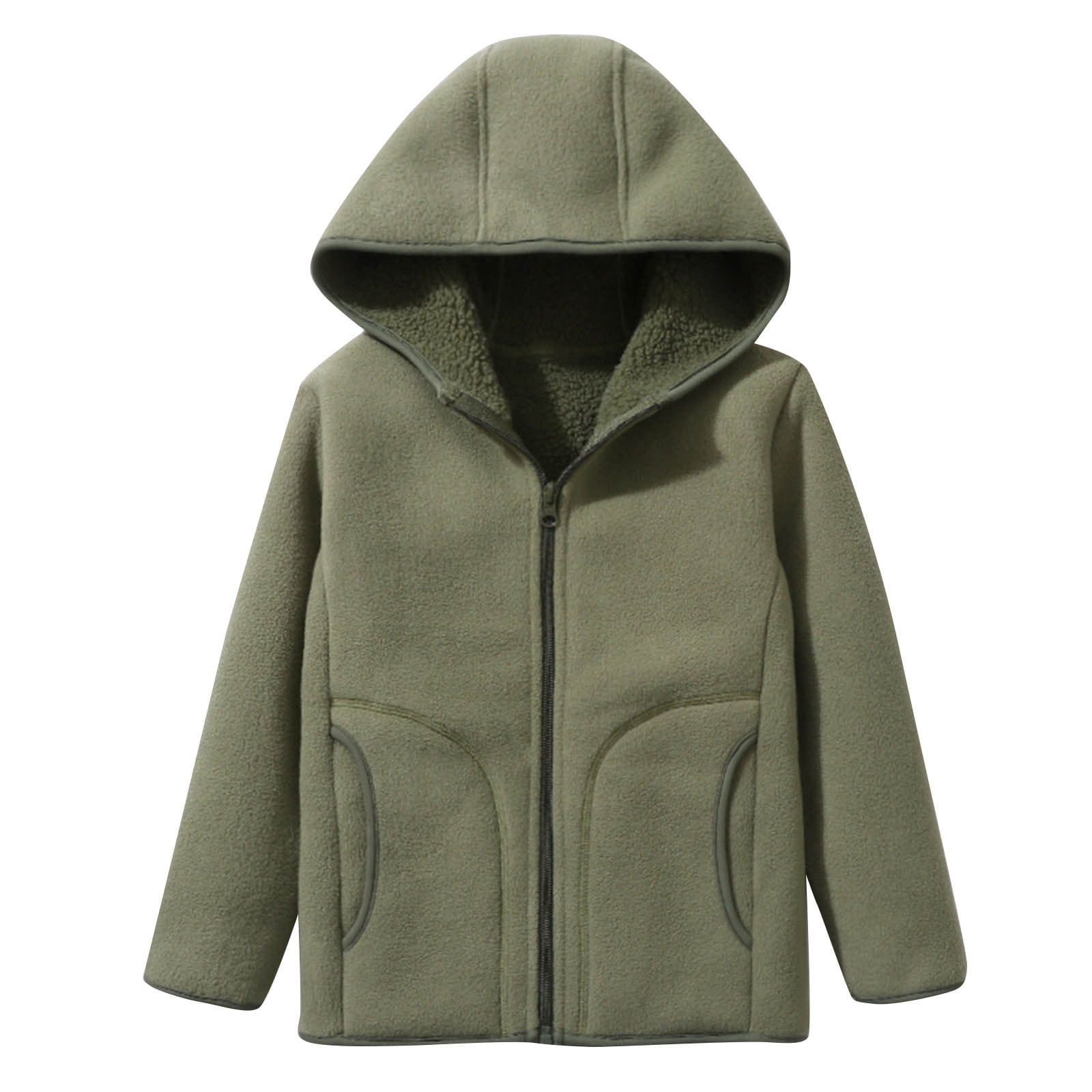 Girls and Boys Solid Casual Jacket