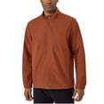 thumbnail image 1 of SERTG Men's Solid Color Windbreaker Jacket Windproof Waterproof Long Sleeve Front Zipper Pockets Outdoor Performance Sportswear, 1 of 7