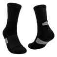 thumbnail image 1 of SERTG Men's Sport Cotton Socks Long Solid Color Breathable Running Athletic Odor Casual Footwear Socks Football Socks Crew Socks(Dark Gray,Free Size), 1 of 5