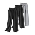 thumbnail image 1 of SERTG Toddler Girls 3 Pack Leggings Thin Stretchy Base Layer Pants Spring Fall Soft Comfortable Skinny Pants for Children 2-13 Years(Black,12 Years), 1 of 5