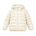 thumbnail image 1 of SERTGUTR Kids Hooded Puffer Jacket Full Zipper Quilted Coat Warm Windproof Padded Outerwear Everyday School Winter Jacket, 1 of 8