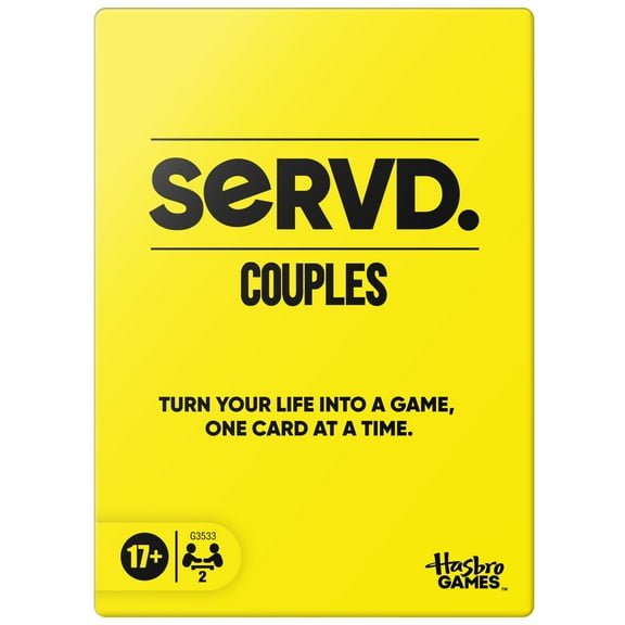 SERVD Couples Card Game, Fun Valentines Day Gift, Ages 17 and up