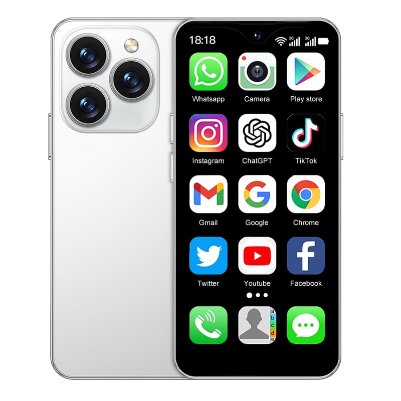 Smart Mini Mobile SERVO 17SE Mini Smartphone 16GB ROM Android 8.1 Wifi Dual SIM Standby ...