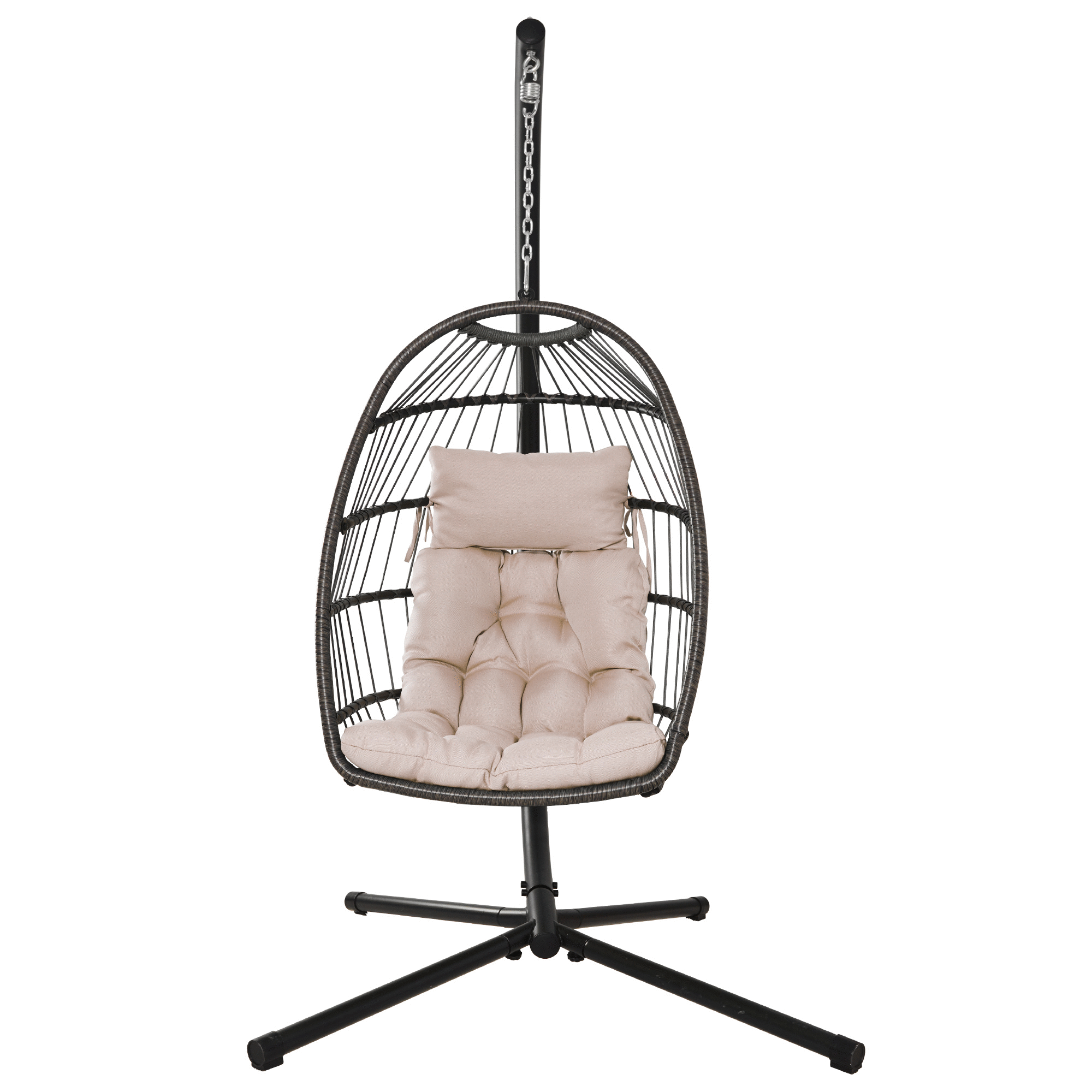 Hanging Chair for Home, Distinctive Cotton Canvas Swing Chair, Hanging