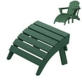 thumbnail image 1 of SERWALL HDPE Outdoor Ottoman,Patio Folding Footstool for Adirondack Chairs,Green, 1 of 8