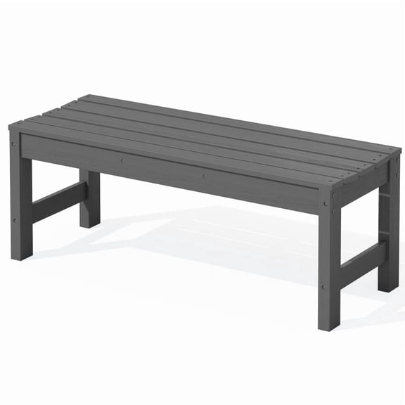 SERWALL Outdoor Park Bench for 2 Person