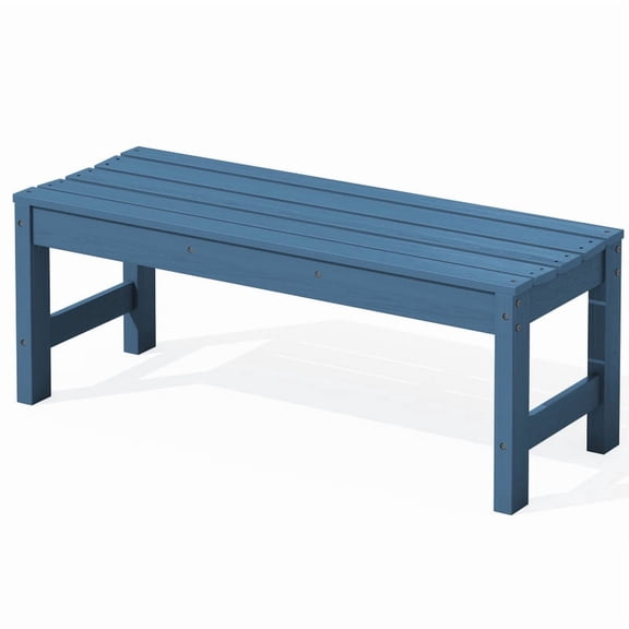 SERWALL Outdoor Park Bench for 2 Person