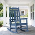 thumbnail image 1 of SERWALL Oversize Rocking Chairs, Outdoor Rocker for Porch, HDPE Rocking Chairs, 1 of 9