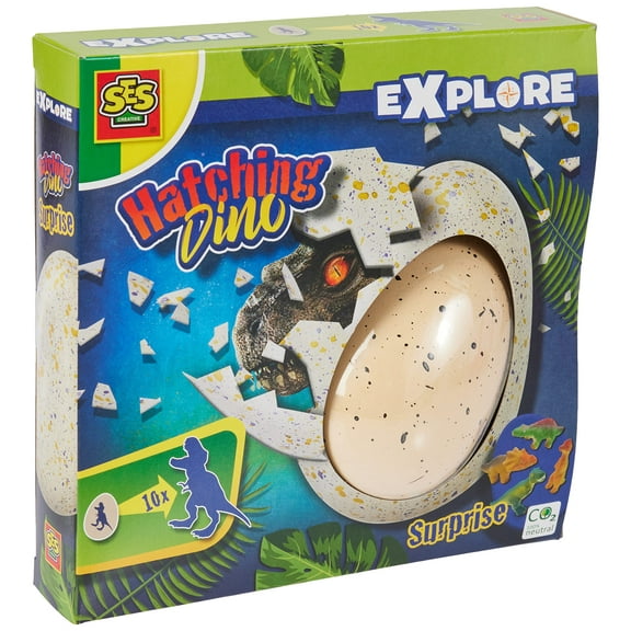 SES Creative 25063 Hatching Dino, Diverse Colours