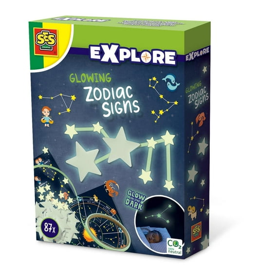 SES Creative 25122 Glowing Zodiac Signs